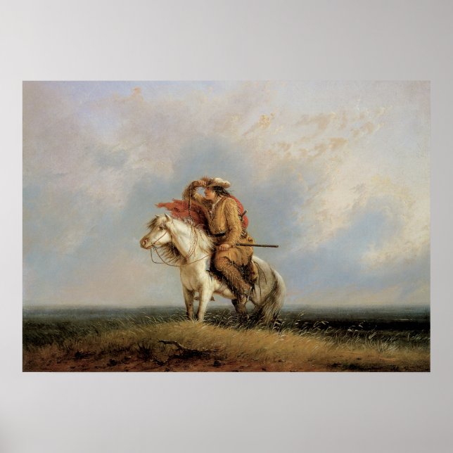 Póster Greenhorn perdido, perdido en la pradera de Miller (Frente)