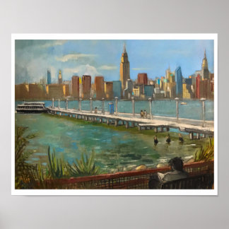 Póster "Greenpoint (Brooklyn NYC)" 11x14 in | por M. Koch