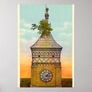 Póster Greensburg, tribunal 1930 de Indiana