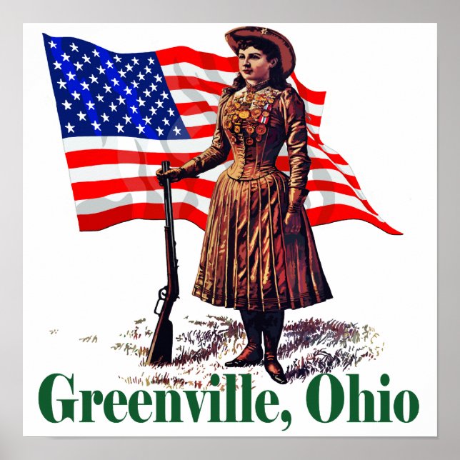 Póster Greenville, Ohio (Frente)