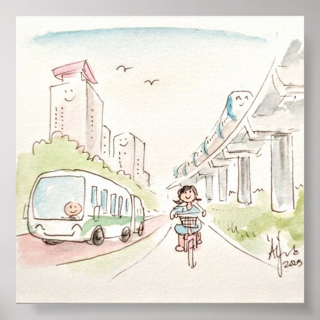 Póster Greenway (Frente)