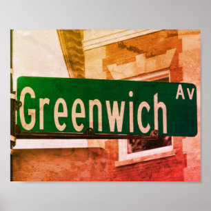 Póster Greenwich Ave, Greenwich, CT