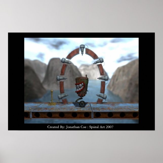 Póster Greeter Bot (Frente)