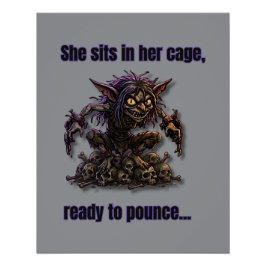 Póster Gremlin Lista para Saltar