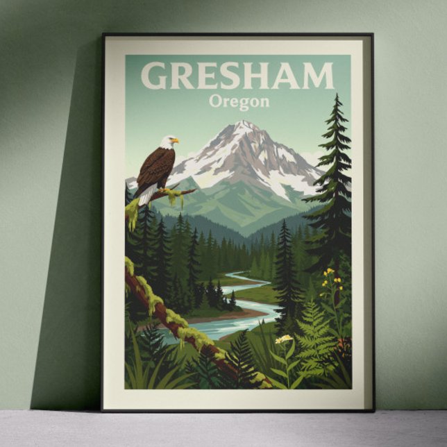 Póster Gresham Oregon Antiguo (Subido por el creador)