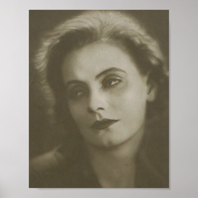 Póster Greta Garbo The Joyless Street Die freudlose Gasse (Frente)