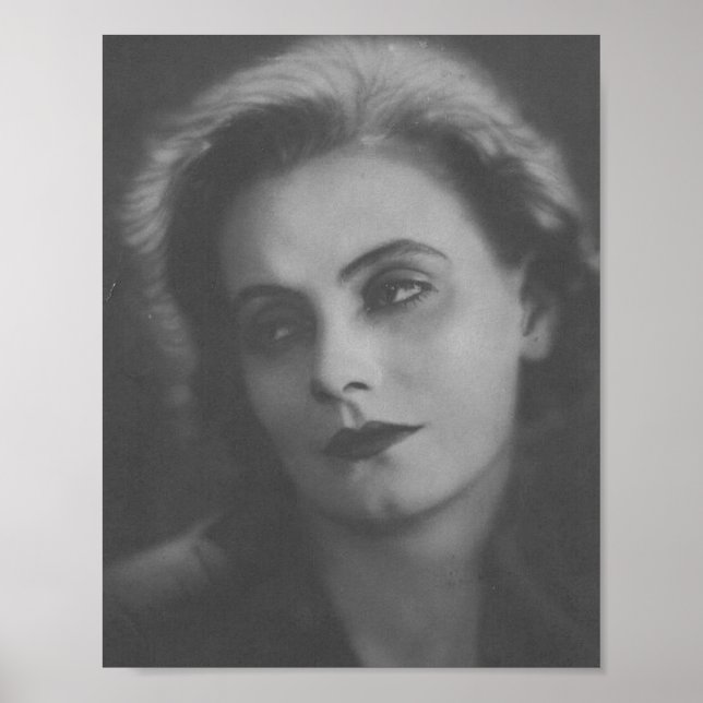 Póster Greta Garbo The Joyless Street Die freudlose Gasse (Frente)