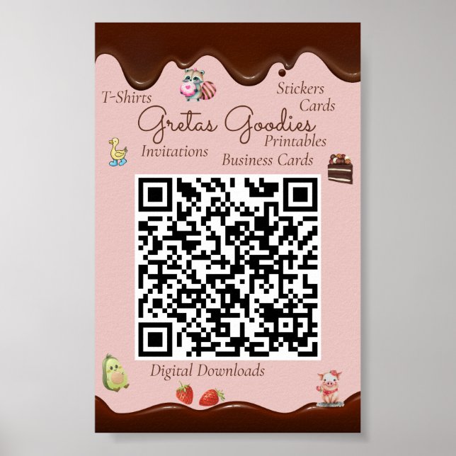 Póster Gretas Goodies (Frente)