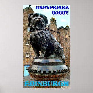 Póster greyfriars bobby edinburgh
