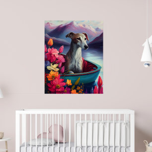 Póster Greyhound en una paleta: Una aventura escénica