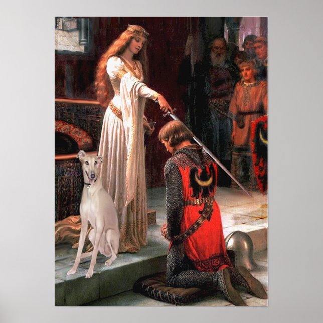 Póster Greyhound (fawn 2) - The Accolade (Frente)