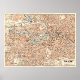 Póster Grieben Berlin Stadtplan – Mapa Antiguo de la Ciud