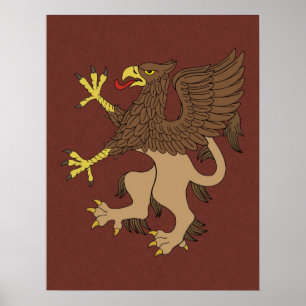 Póster Griffin Rampant