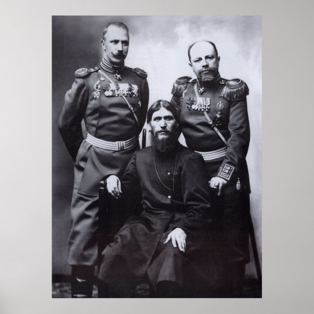Póster Grigori Rasputin General Putyatin Coronel Lotman (Frente)