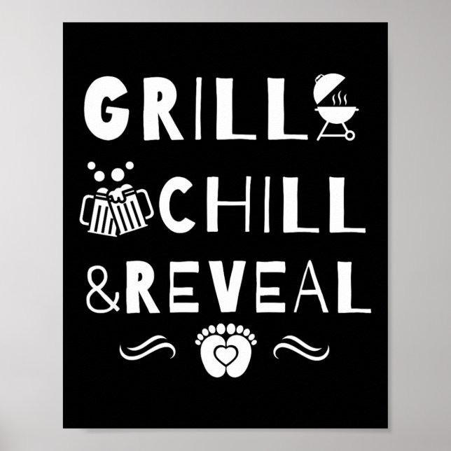 Póster Grill Chill Y Revelan Nuevo Género De Papi Par (Frente)