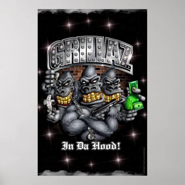 PÓSTER GRILLAZ POSTER (Frente)