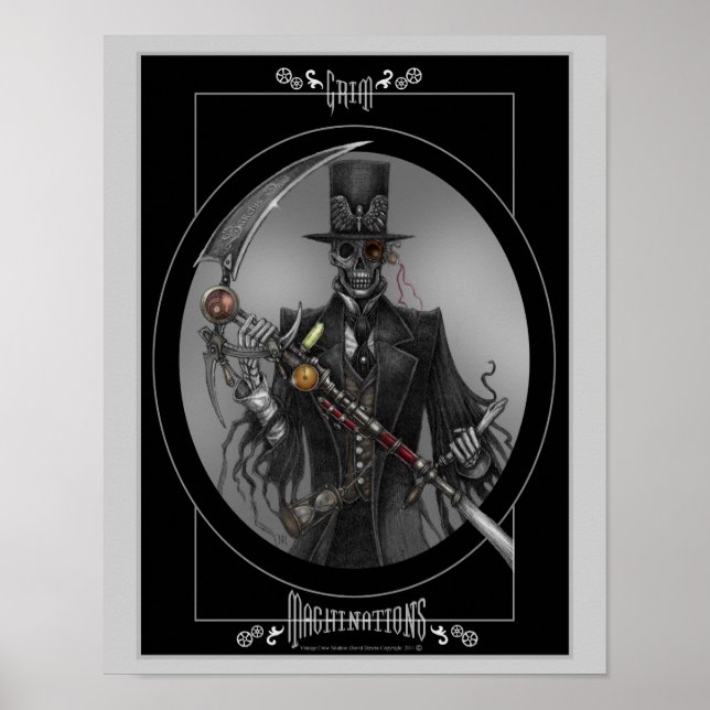 Póster Grim Machinations (Frente)