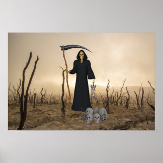 Póster Grim Reaper Matte Poster