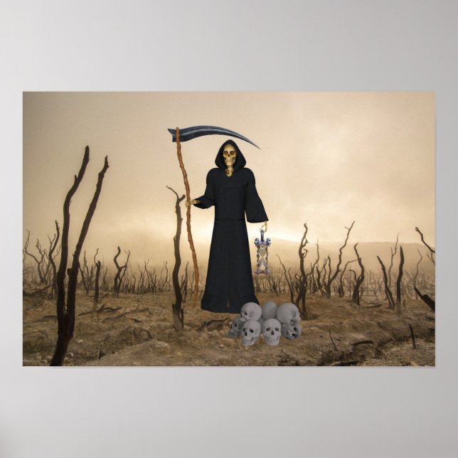 Póster Grim Reaper Matte Poster (Frente)