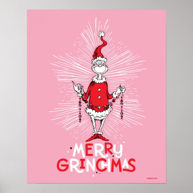 Póster Grinch | Grinchmas de merry (Frente)