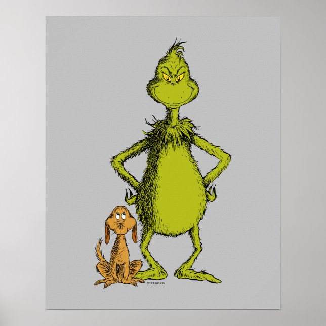 Póster Grinch | Max & Grinch Stance (Frente)
