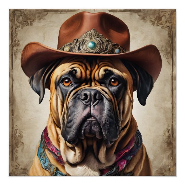 Póster Gringo the Bullmastiff (Anverso)