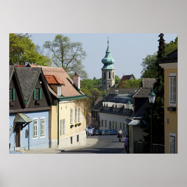 Póster Grinzing, Viena Austria (Frente)