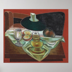 Póster Gris - Bajo La Luz 1925