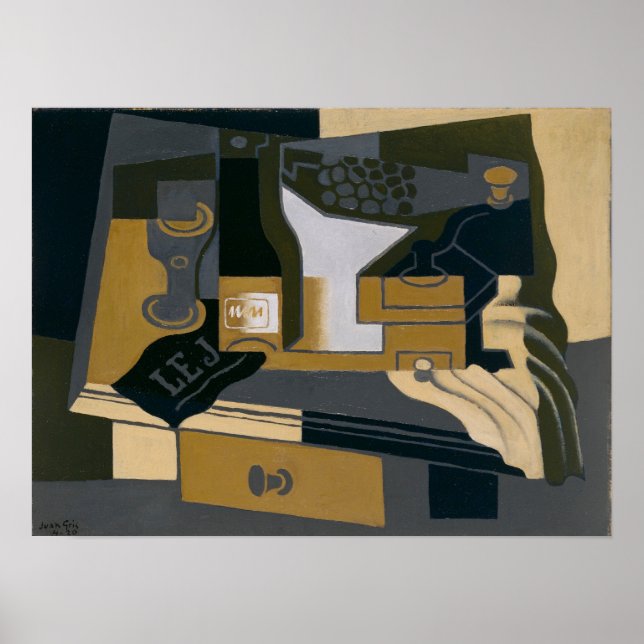 Póster Gris - Cafe (Frente)