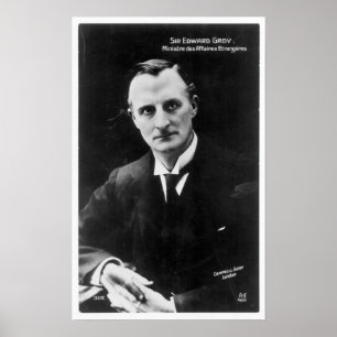 Póster Gris de Edward, 1r vizconde Grey de Fallodon