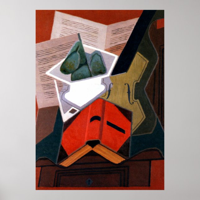 Póster Gris - El libro rojo (Frente)