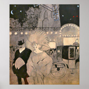 Póster Gris - Fuera Del Café