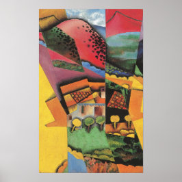 Póster Gris - Paisaje En Ceret 1913