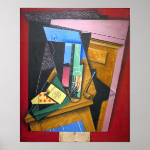 Póster Gris - Todavía La Vida Con Un Poema