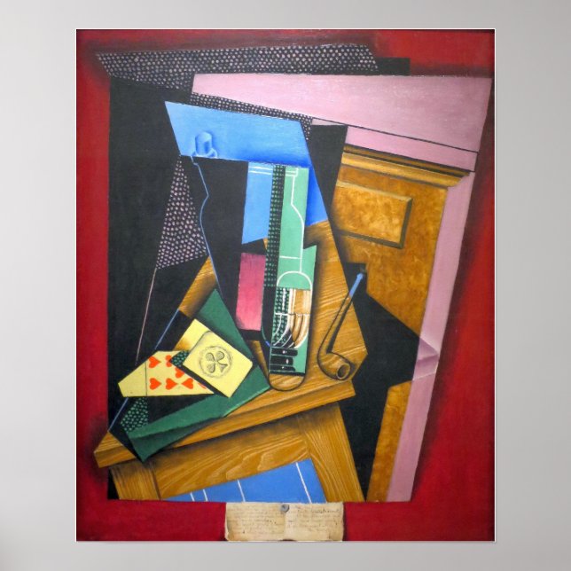 Póster Gris - Todavía La Vida Con Un Poema (Frente)