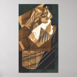 Póster Gris - Vidrio Y Paquete Carafe 1914