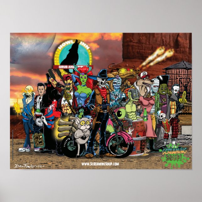 Póster ¡GRITANDO SOPA! Poster de la temporada 1 (Frente)