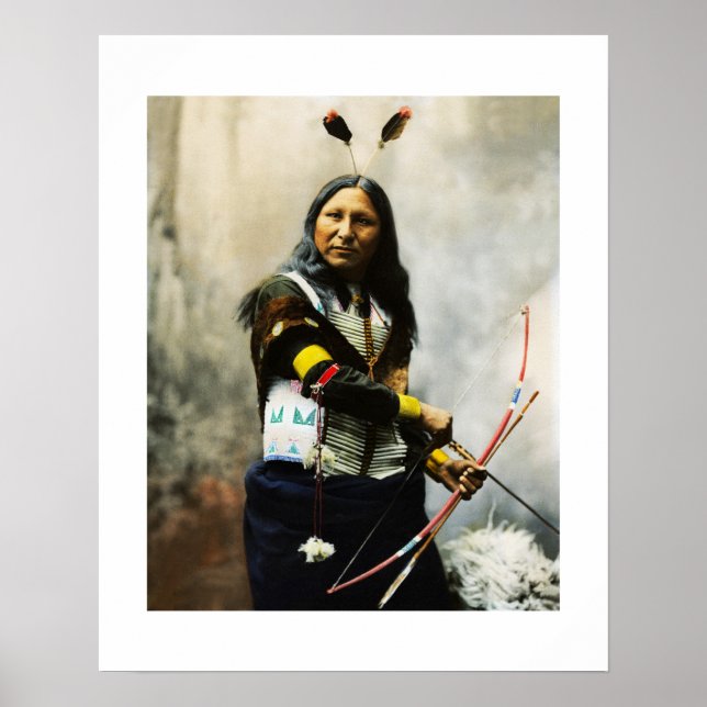 Póster 'Gritar al indio' (Frente)