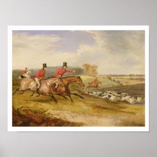 Póster Grito completo, Pasillo del soltero, 1835 (aceite