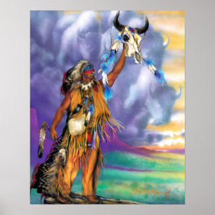 Póster Grito de trueno