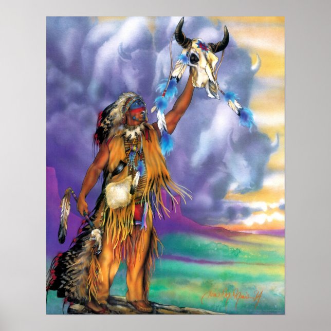 Póster Grito de trueno (Frente)