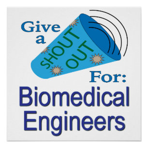 Póster Gritos a los ingenieros biomédicos