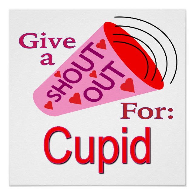 Póster Gritos para Cupid (Anverso)