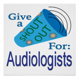 Póster Gritos para los audiólogos