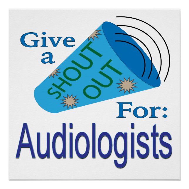 Póster Gritos para los audiólogos (Anverso)