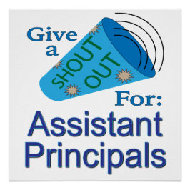 Póster Gritos para los directores adjuntos