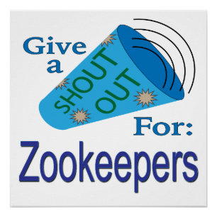 Póster Gritos para los Zookeepers