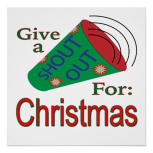 Póster Gritos para Navidades