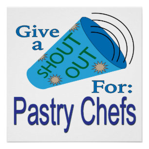 Póster Gritos para pasteleros