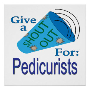 Póster Gritos para pedicuristas